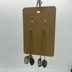 Glass dangle Earrings
